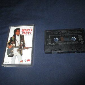 Marty Stuart - The Marty Party Hit Pack on cassette (MCA Records Canada, 1995)